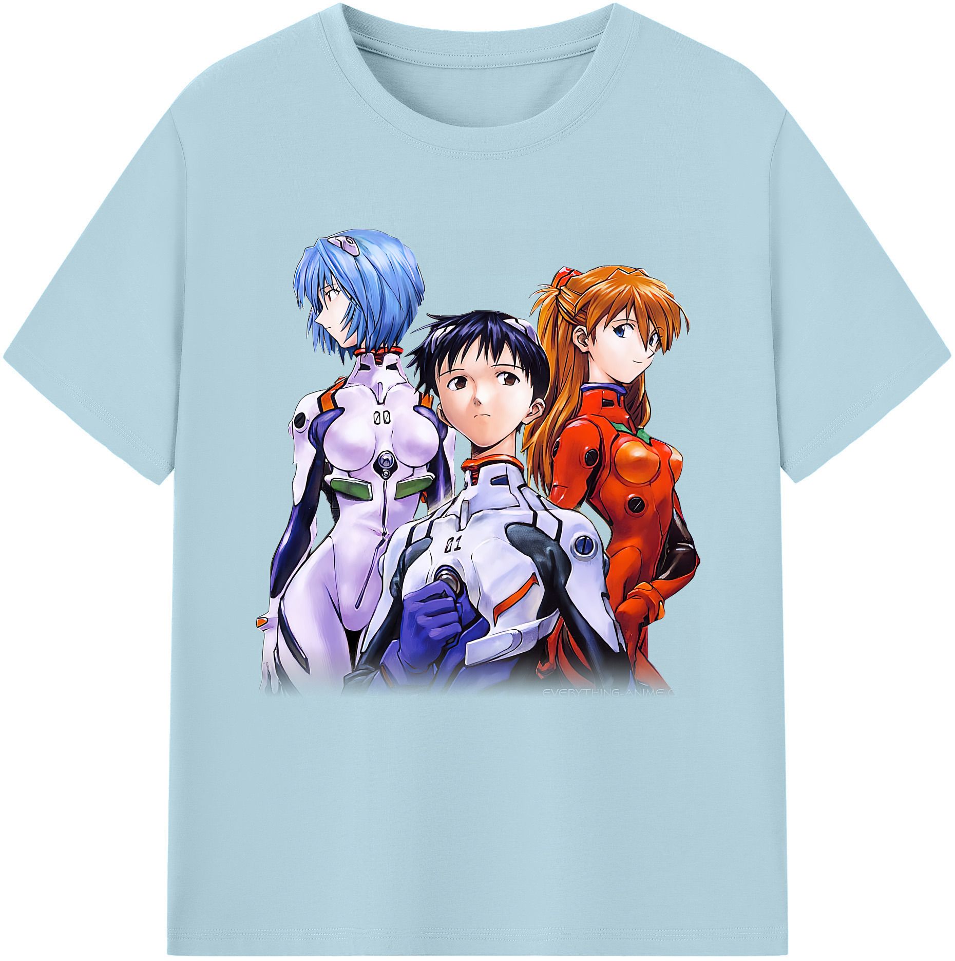 （画像用） EVA 新世紀エヴァンゲリオン 綿100％半袖Tシャツ（フロントプリント）
